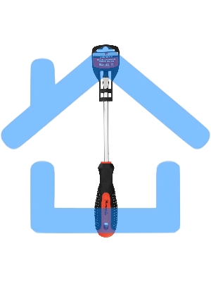 Отвертка Matrix fusion sl8.0х150мм crv 3-х компонентная рукоятка anti slip