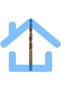 Сверло по металлу Matrix, 5 мм, HSS, нитридтитановое покрытие, цилиндрический хвостовик