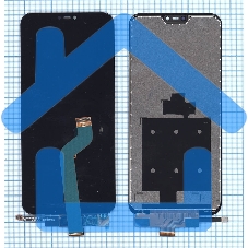 Дисплей для Xiaomi Redmi 6 Pro, Mi A2 Lite в сборе с тачскрином черный