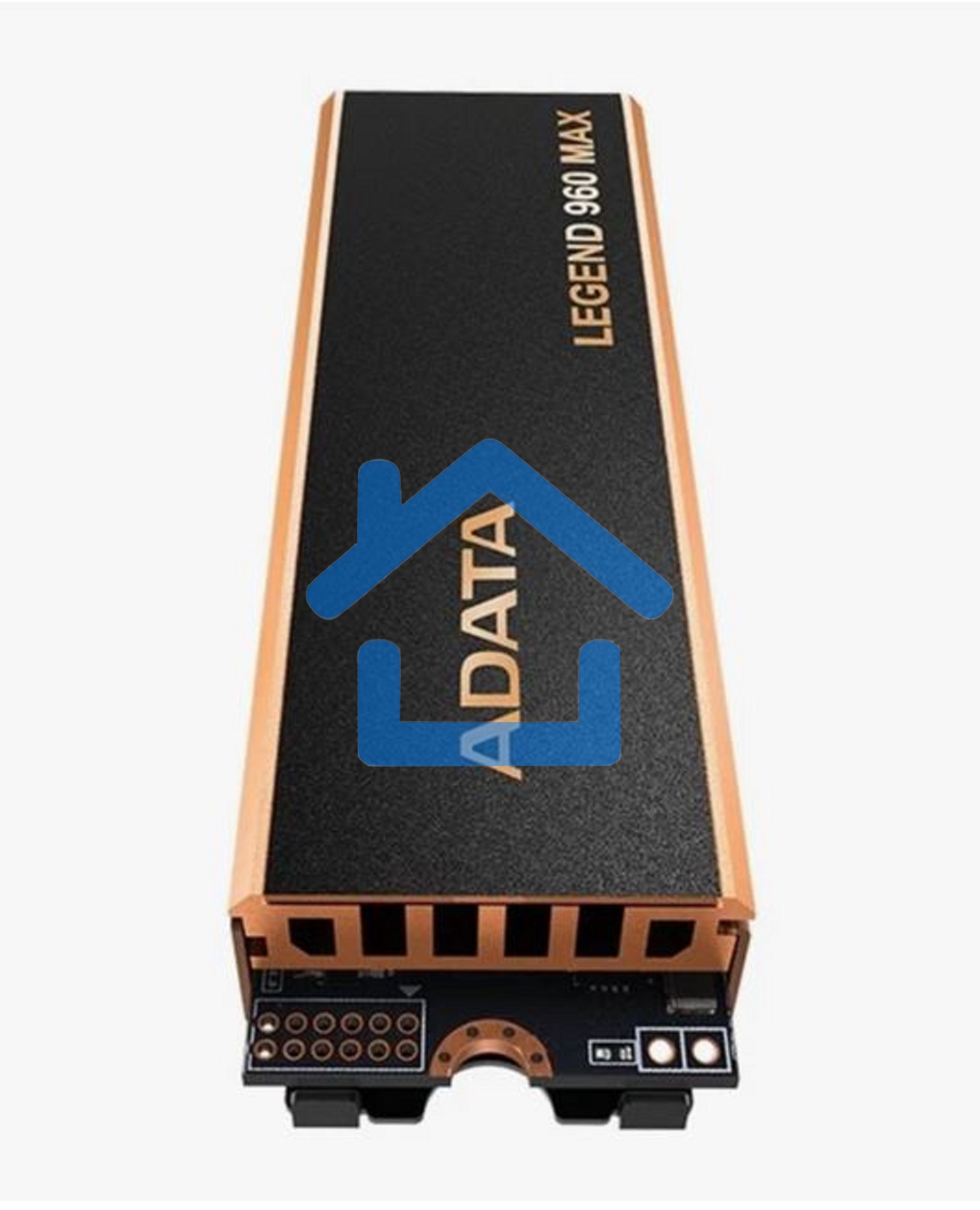 Накопитель SSD   ADATA LEGEND 960 MAX, 4Tb, M.2 2280, PCIe 4.0 x4, NVMe, R/W 7400/6800, с радиатором