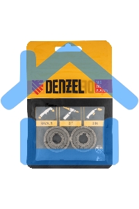 Подающий ролик, V профиль под стальную проволоку 0,8-1мм, 2 шт Denzel