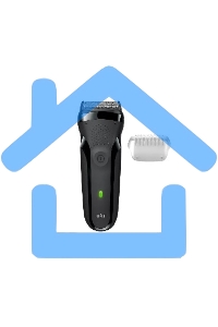 Электробритва Braun 300S B Series 3 черный