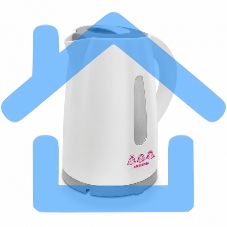 Чайник электрический Мастерица ЕК-1701M белый/серый