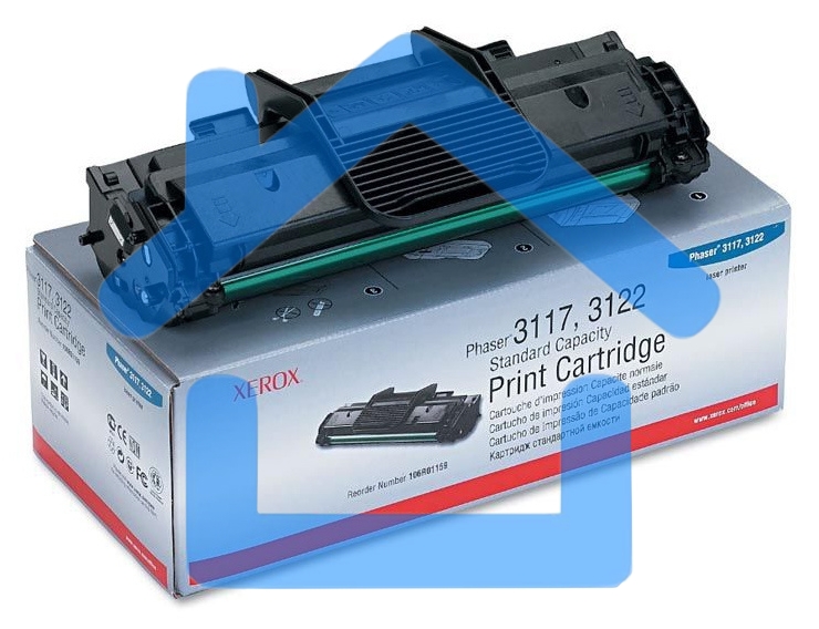 Картридж лазерный Xerox 106R01159 черный для Phaser 3117/3122/3124/3125 3000 стр.(channels)