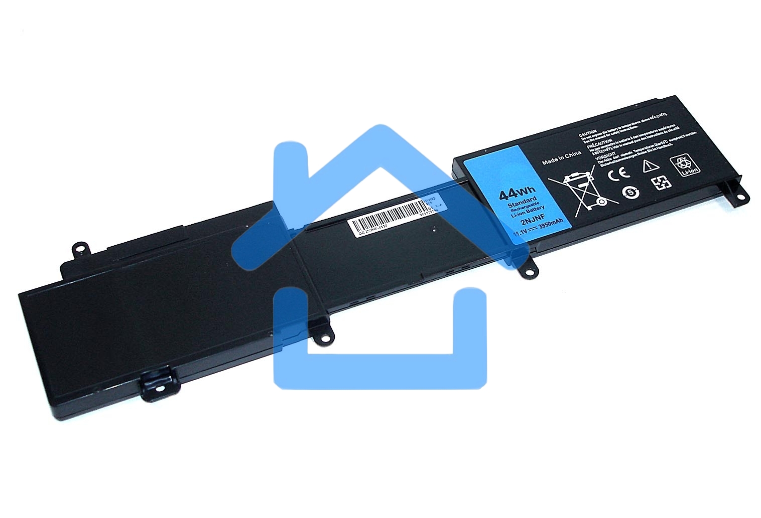 Аккумуляторная батарея для ноутбука Dell 11.1V 44Wh черный OEM
