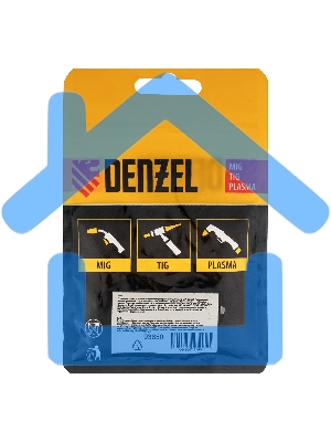 Подающий ролик, V профиль под стальную проволоку 0,8-1мм, 2 шт Denzel