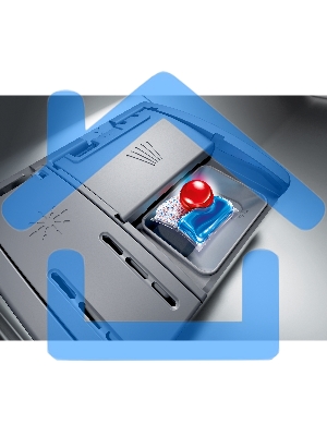 Посудомоечная машина Bosch SMS6EMI65Q, нержавеющая сталь, 60 см, 13 компл., 46 дБ, класс A