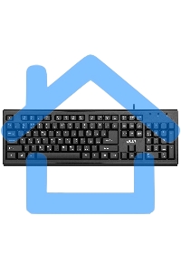 Клавиатура Acer OKW120 проводная, USB, черный