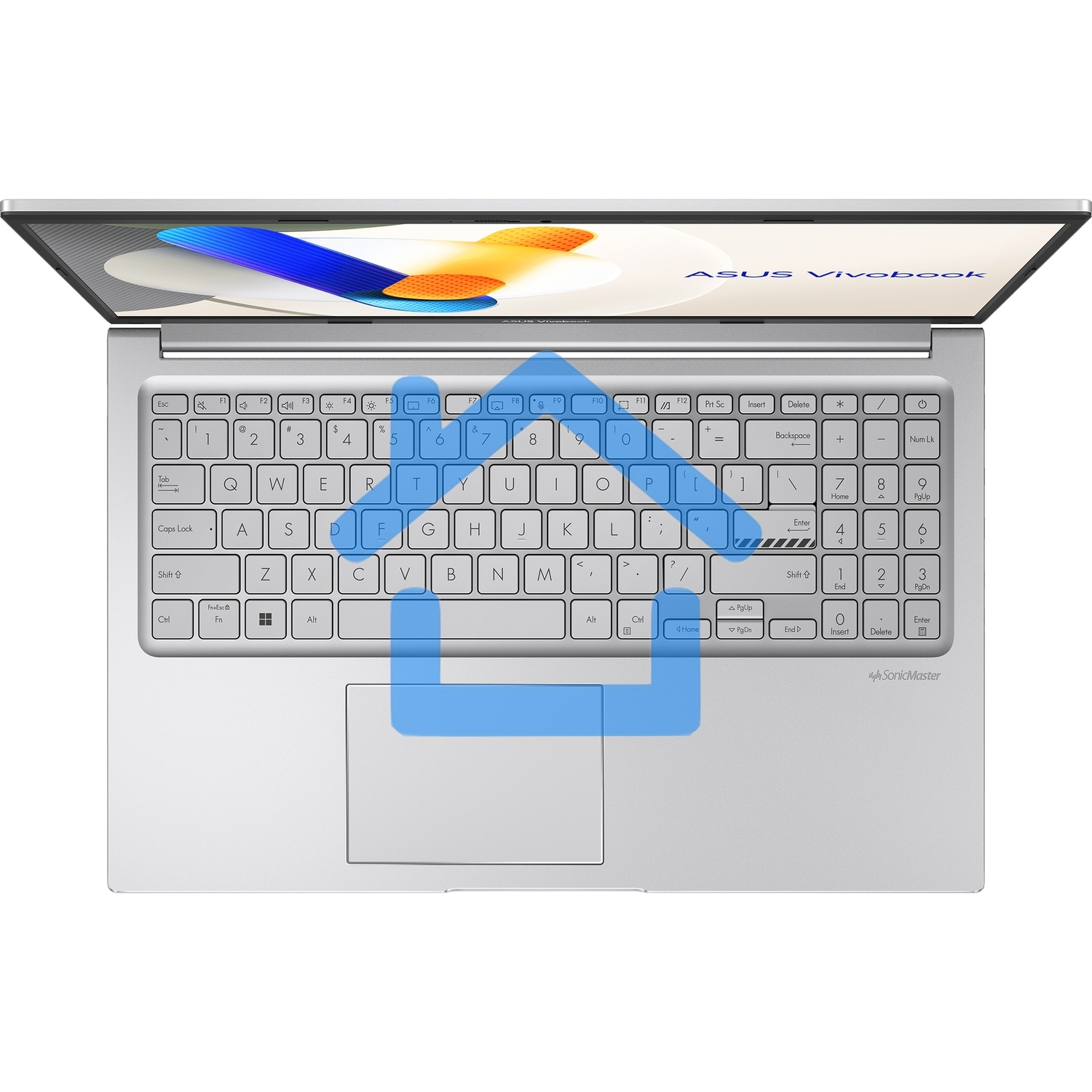 Ноутбук Asus Vivobook 15 X1504VA-BQ895 Core i5 120U 16Gb SSD 512Gb UMA 15.6
