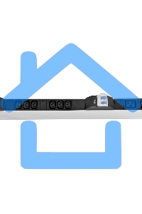 Блок распределения питания Rem R-2MC3-32-4x2S-4x3C13-2x2C19-A-1820-K R-2MC3-32-4X2S-4X3C13-2X2C19-A верт.размещ. 8xSchuko 12xC13 4xC19 управление группами розеток 32A C14