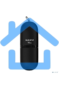 Флешка USB Maxvi SF black (FD16GBUSB20C10SF), 16Gb, USB 2.0, R/W 30/10, черный
