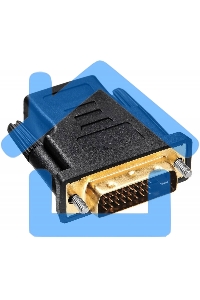 Адаптер Buro HDMI-19FDVID-M ADPT HDMI-19M(F)/DVI-D(M) с позол. конт.