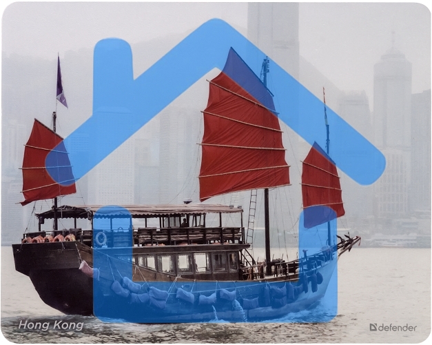 Коврик для мыши Defender Journey 240x190x0.4 мм, 6 видов