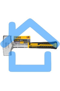 Кувалда Denzel 2 кг, цельнометаллическая, двухкомпонентная рукоятка