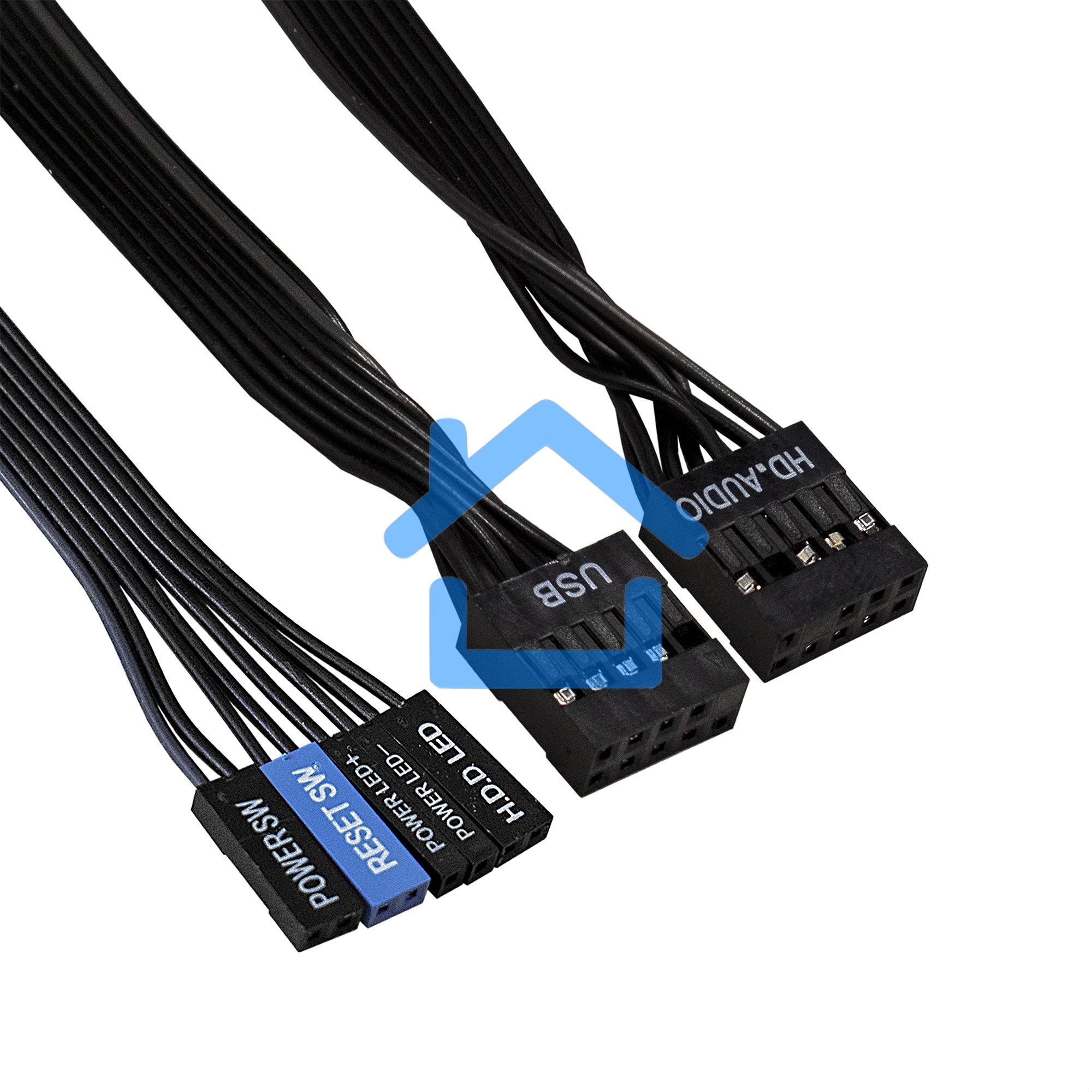 Компьютерный корпус Minitower ExeGate EX286412RUS BA-309 (mATX, без БП, 2*USB, HD аудио, черный)