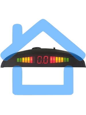 Парковочный Радар Sho-Me Y-2618N04 4 датчика 18мм серебристый