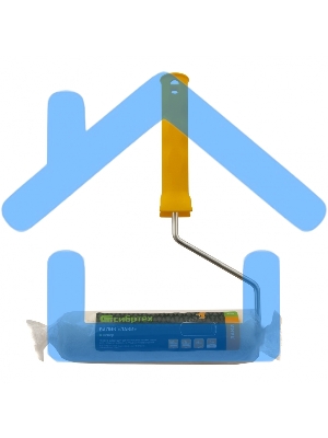 Валик Лаки, 180 мм, ворс 5 мм, D - 36 мм, D ручки - 6 мм, велюр Сибртех