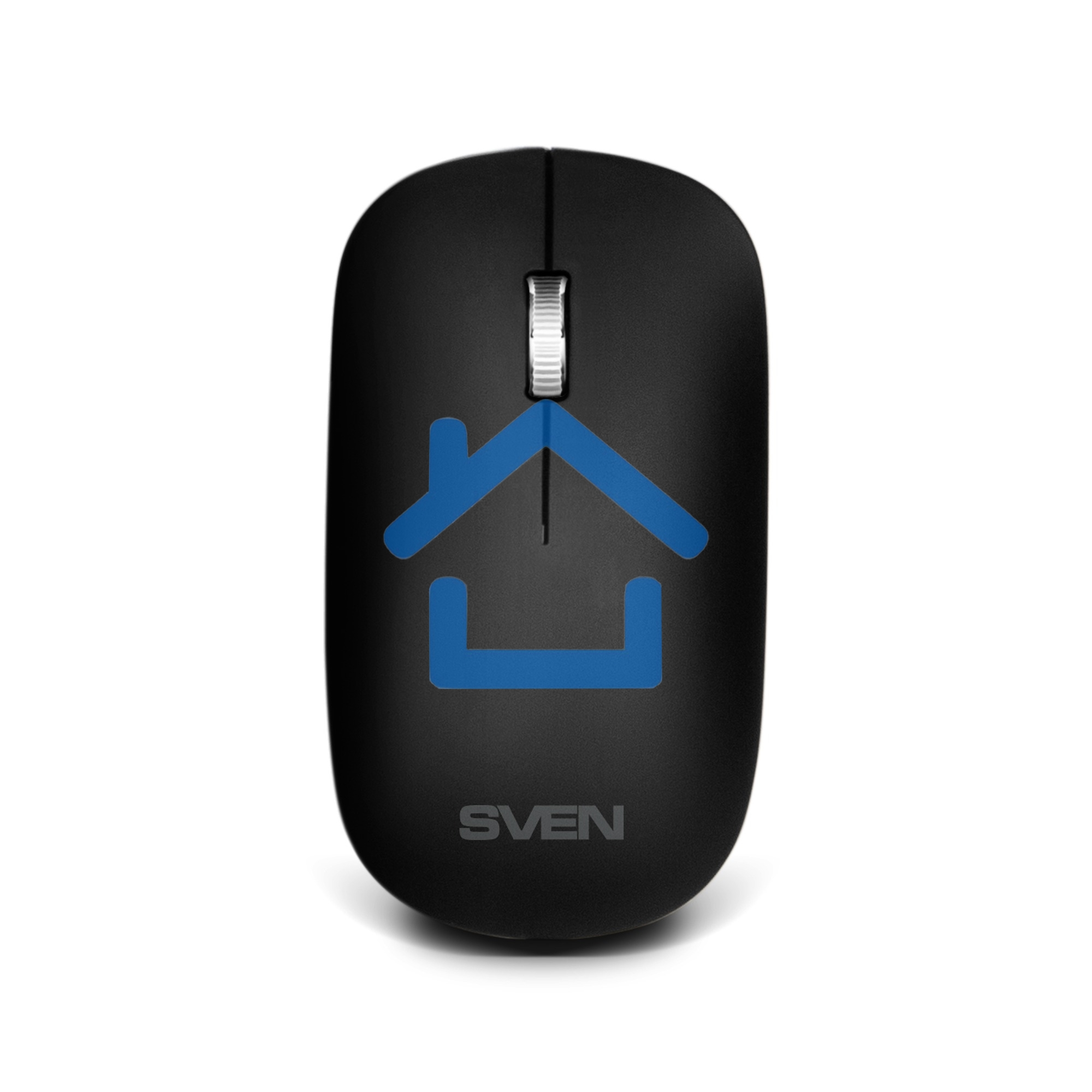 Беспроводной набор Sven ножничная клавиатура + мышь KB-C2550W черный (109 кл.,12Fn, 1000DPI, 2+1 кл.)