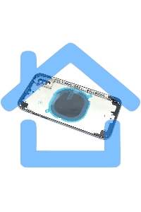 Задняя крышка (корпус) в сборе с рамкой для Apple iPhone X черный