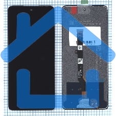 Дисплей (модуль) для Infinix Hot 40 Pro (X6837) в сборе с тачскрином черный