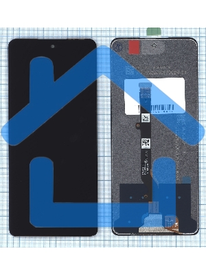 Дисплей (модуль) для Infinix Hot 40 Pro (X6837) в сборе с тачскрином черный
