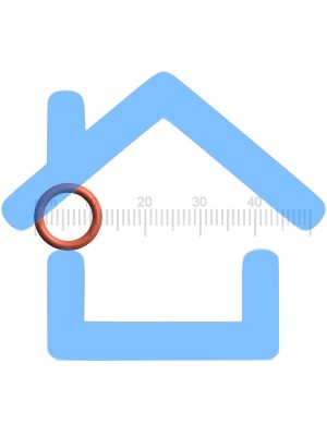 Уплотнитель распределителя пара большой Delonghi