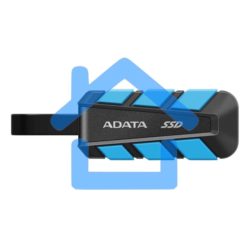 Внешний SSD   ADATA SC740 2.0Tb (USB3.2 gen 2 type C, 1050/1000Mbs, 122x41x22mm, 40g, защита от падения, встроенный кабель)