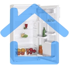 Холодильник Atlant МХ-2822-80 белый однокамерный 175/30л морозилка сверху