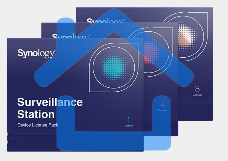 Лицензия /SURVEILLANCE STATION PACK8 DEVICE SYNOLOGY