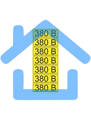 Наклейка знак электробезопасности Rexant 56-0008-2 