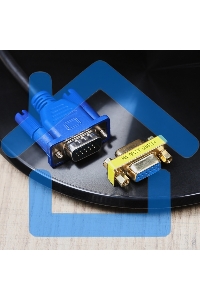 Переходник Rexant (17-6817) ПЕРЕХОДНИК гн.VGA - гн.VGA GOLD