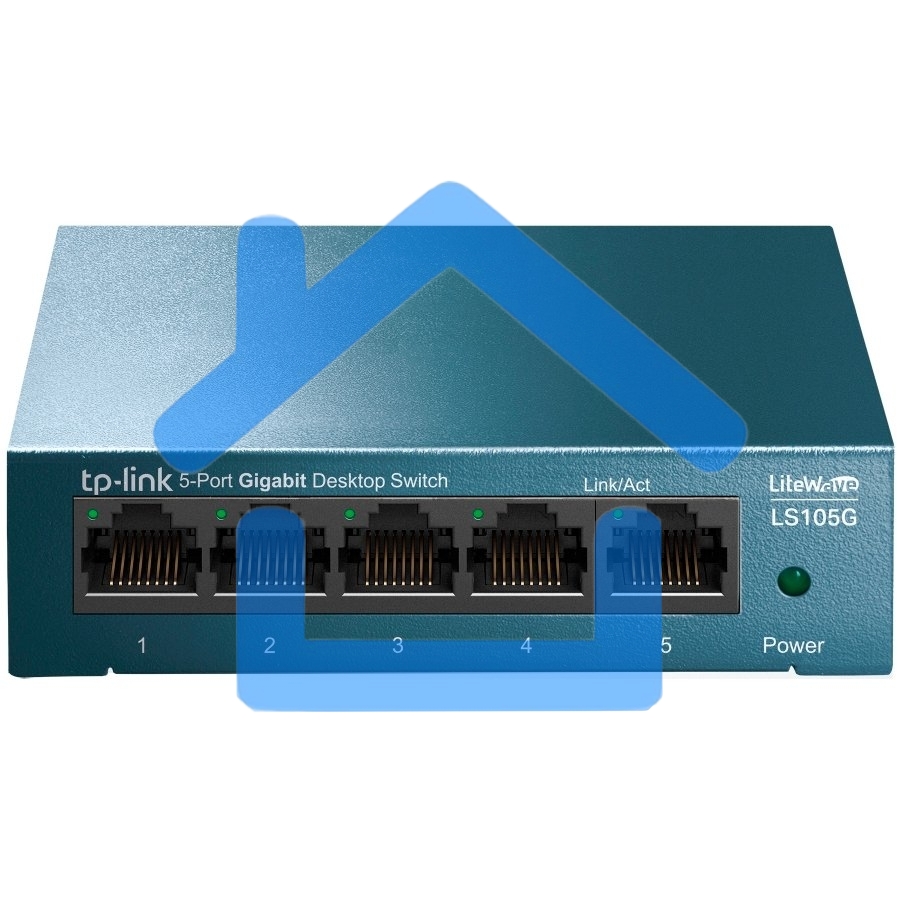 Коммутатор TP-Link 5 ports Giga Unmanagement switch, 5 10/100/1000Mbps RJ-45 ports