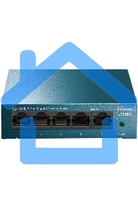 Коммутатор TP-Link 5 ports Giga Unmanagement switch, 5 10/100/1000Mbps RJ-45 ports