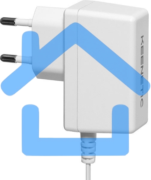 Адаптер питания KEENETIC/ Keenetic PA10 (KPS-1210) Адаптер питания от сети 100–240 В, постоянное выходное напряжение 12 V с током до 1,0 A, для Keenetic c напряжением питания 9 или 12 В и током до 1.0 А