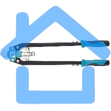 Заклепочник двуручный GROSS усиленный 520 мм, удлин.рукоятки, для заклепок 3,2-4,0-4,8-6,0-6,4 40409