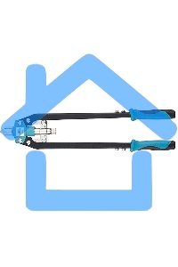 Заклепочник двуручный GROSS усиленный 520 мм, удлин.рукоятки, для заклепок 3,2-4,0-4,8-6,0-6,4 40409