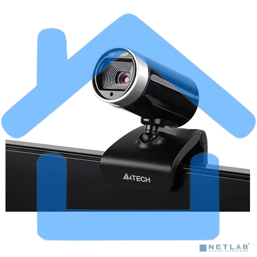 Камера Web A4Tech PK-910P черный 2Mpix (1280x720) USB2.0 с микрофоном
