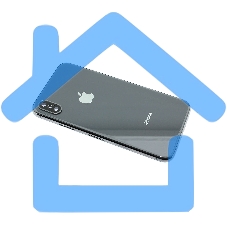 Задняя крышка (корпус) в сборе с рамкой для Apple iPhone X черный