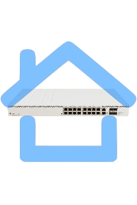 Коммутатор MikroTik CRS320-8P-8B-4S+RM Cloud Router Switch with dual-core 800 MHz CPU, 256 MB RAM, 98DX226S switch chip, 17 x Gigabit Eth ports (8 x 802.3af/at, 8 x 802.3bt PoE-out), 4 x 10G SFP+ ports, RouterOS L5, 1U rackmount enclosure, 600W PSU