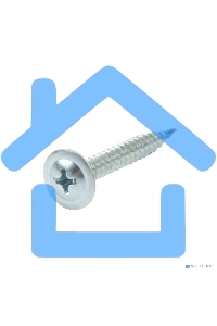 Саморез с прессшайбой KRANZ ПШС сверло 4.2х32, короб (200 шт./уп.)