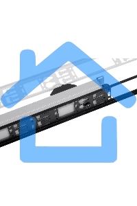 Блок распределения питания Rem R-2MC3-32-4x2S-4x3C13-2x2C19-A-1820-K R-2MC3-32-4X2S-4X3C13-2X2C19-A верт.размещ. 8xSchuko 12xC13 4xC19 управление группами розеток 32A C14
