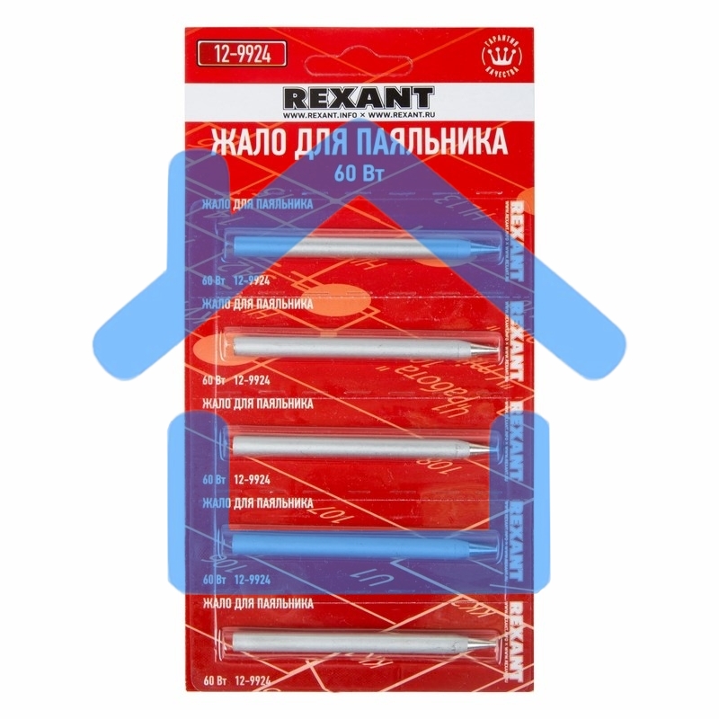 Жало Rexant для паяльника 60 Вт, Ø 5.8 мм, тип конус