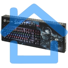 Клавиатура Oklick 969G SHOTGUN проводная, USB, черный