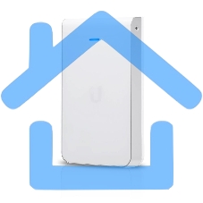 Точка доступаUbiquiti UAP-IW-HD UniFi AP In-Wall HD Точка доступа 2.4+5 ГГц, ac Wave2, 4х4 MU-MIMO, 5х 1G RJ45, 802.3at/af