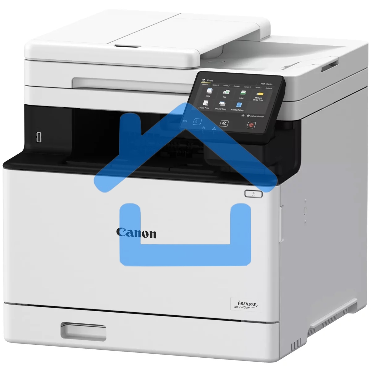 МФУ лазерное Canon i-Sensys Colour MF754Cdw (5455C009), А4, цветное, печ. 33 стр/мин., скан. до 50 стр/мин., 1200 x 1200 dpi (печать) 600x600dpi (скан.), USB, RJ-45, Wi-Fi, BlueTooth, Air Print, Mopria