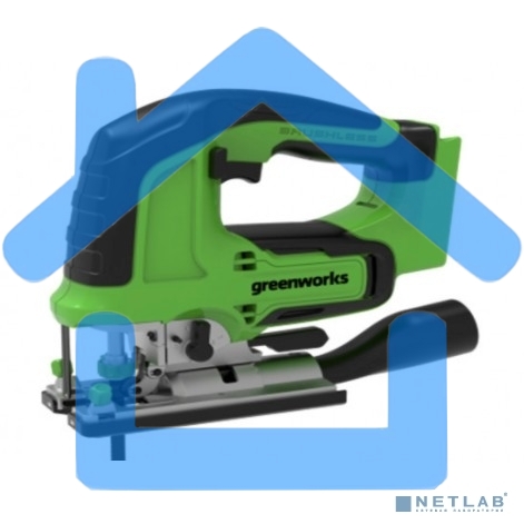 Лобзик аккумуляторный GreenWorks GD24JS, 24V, бесщеточный без АКБ и ЗУ