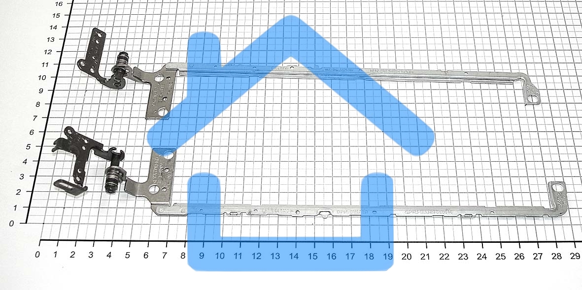 Петли для ноутбука Dell Inspiron 7557 7559 с тачскрином