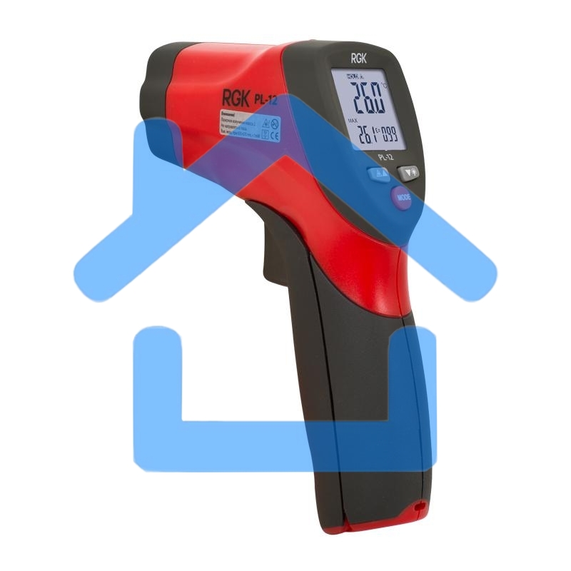 Пирометр (термодетектор) RGK PL-12 -50°C+550°C излучательная способность0.1~1.0 точность±1.0%.