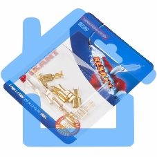 Клемма плоская Rexant, гнездо - 7.7 мм, 1-1.5 мм², (РП-м 1.5-(6.3) / DJ622-D6.3B), в упак. 10 шт.