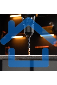 Набор сверл по металлу Denzel 2-3-4-5-6-8 мм, HSS-Tin, Golden Tip, 6 шт